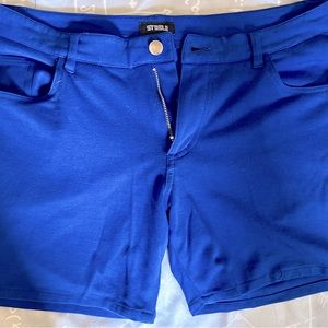 Steele royal blue shorts sz 32